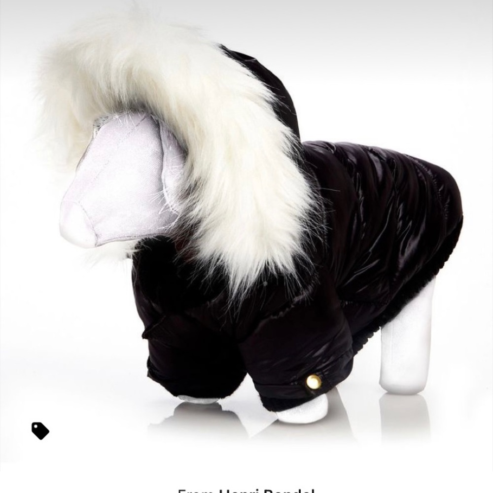 Henri Bendel Quilted Dog Coat